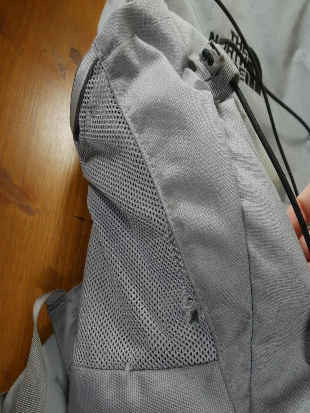 The North Face NF0A3VXF Jester Backpack Gray Hiking Travel School Padded